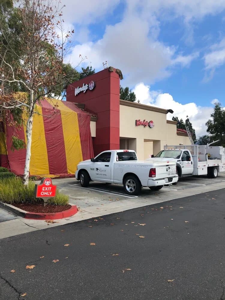 Full home fumigation tenting